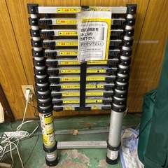 【済】アルミ伸縮はしご 13段  の画像