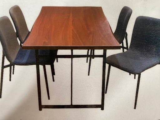 オリビア　ダイニングテーブルと椅子のセット