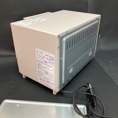 美品　ニトリ オーブントースター ホワイトW切替式オーブントースター Nニコルの画像