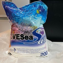 【海水水槽】ライブシーソルト　6.5kg
