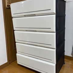【ジャンク】衣装ケース　プラスチックタンス　無料