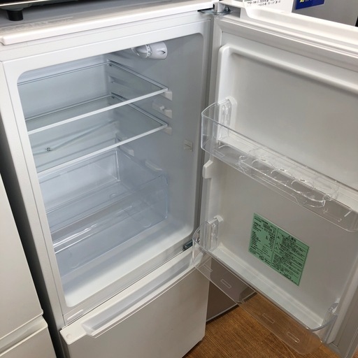 安心の6ヶ月保証付。【YAMADA 2ドア冷蔵庫 YRZ-C12L 2024年製 小ヘコミ