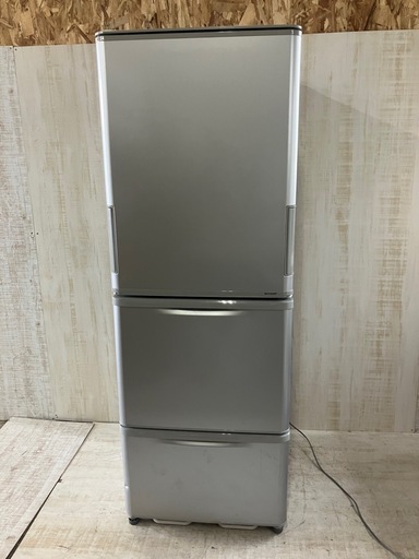 J164⭐️SHARP 2013年製両面開き3ドア350L ノンフロン冷凍 J164⭐️SHARP 2013年製両面開き3ドア350L ノンフロン冷凍