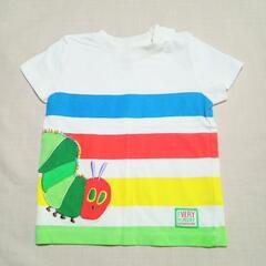 【美品】はらぺこあおむし Ｔシャツ【90cm】