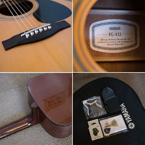 YAMAHA FG-412 1998年 希少美音 初心者セット