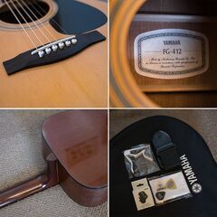 YAMAHA FG-412 アコースティックギター ケース付 YAMAHA FG-412 1998年 希少美音 初心者セット