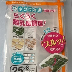 新品　リッチェル　ブロックトレー
