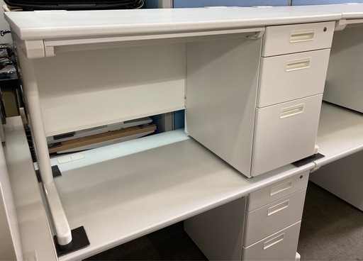 片袖机 オフィスデスク 幅120cm 中古