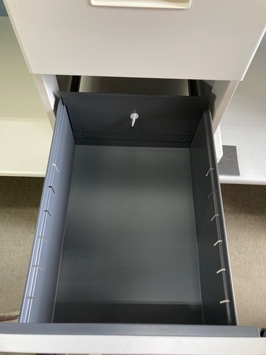 片袖机 オフィスデスク 幅120cm 中古