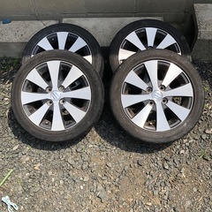 165/55R14 アルミホイールとタイヤ