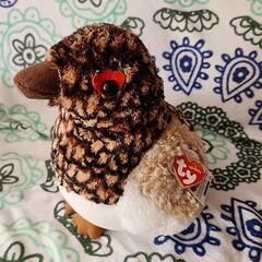 黒部立山で購入した雷鳥ぬいぐるみの画像