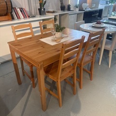 IKEA ダイニングテーブルセット　ヨックモック