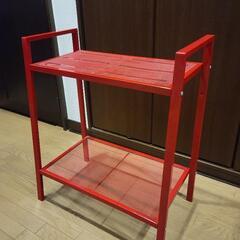 IKEA　レールベリ　低型ワイド　赤