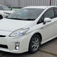 H21年式　プリウス　パール　純正ナビ　ETC　車検ロング！即納...