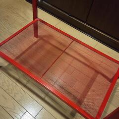 IKEA　レールベリ　低型ワイド　赤の画像