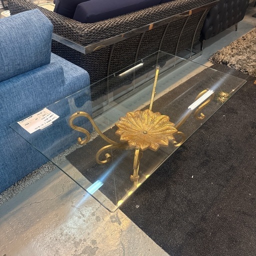 ローテーブル　天板:ガラス