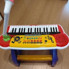 キッズキーボードDX Toyroyal 子供用 鍵盤楽器 37鍵 カラフルの画像