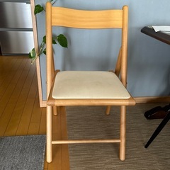 無印良品　折りたたみ椅子