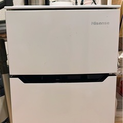 Hisense2ドア冷凍冷蔵庫