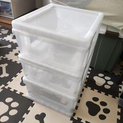 ①　衣料収納　上げます。　約W３９*D４３*H６０ｃｍ