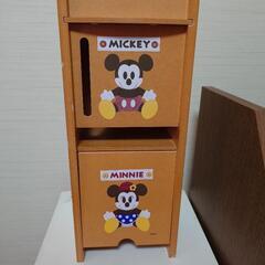 ディズニー木製ポケットティッシュ収納ケース