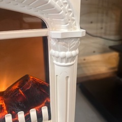 暖炉型ファンヒーター　ニトリの画像