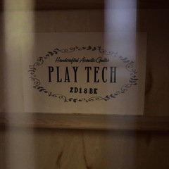 アコースティックギター　PLAYTECH ZD18 　の画像