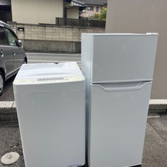 福岡市配送設置無料　冷蔵庫洗濯機セット
