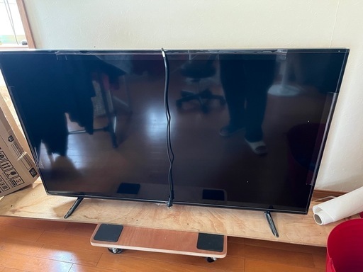 アイリスオーヤマ55インチ4k対応液晶テレビ未使用品 (Apple