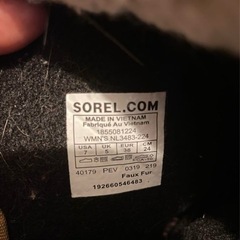 GW特別価格 SOREL製スノーブーツの画像