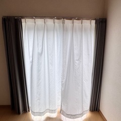 遮光カーテン・レースカーテンの画像