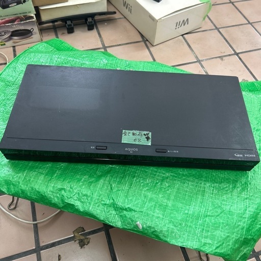 SHARP AQUOS BD-W1500ブルーレイレコーダー動作確認済み テレビ