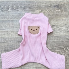 犬服 ロンパース　ペットパジャマ　2点セットの画像