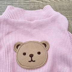 犬服 ロンパース　ペットパジャマ　2点セットの画像