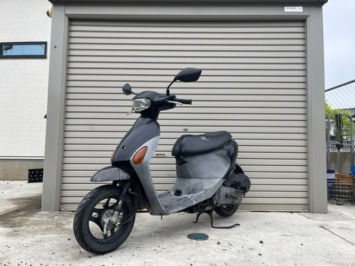 SUZUKI レッツ4 実働　セル始動　バイク