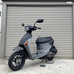 SUZUKI レッツ4 実働　セル始動　バイク