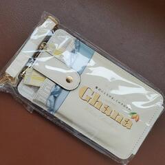 新品 未開封 Ghana ガーナ スマホショルダーバッグ ホワイト