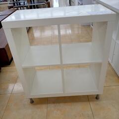 ★ジモティ割あり★ IKEA マルチ収納棚 白 H90×D39....