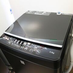 ハイセンス5,5K　全自動洗濯機　HW-G55E7KK　2021年式の画像