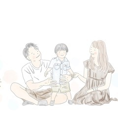 イラスト　似顔絵　ウェルカムボード　アイコン作成