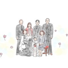 イラスト　似顔絵　ウェルカムボード　アイコン作成 - 那覇市