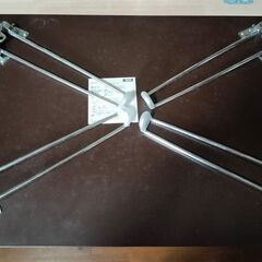 テーブル 78x60x32cm　状態普通　足も錆び無しの画像