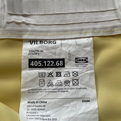IKEA カーテン　VILBORGの画像