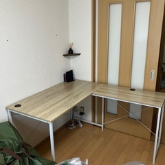 L字デスクの中古が安い!激安で譲ります・無料であげます L字デスクの中古が安い!激安で譲ります・無料であげます