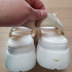 色あせ有 HEAL ME ヒールミー 厚底サンダル Lサイズ サンダルの画像