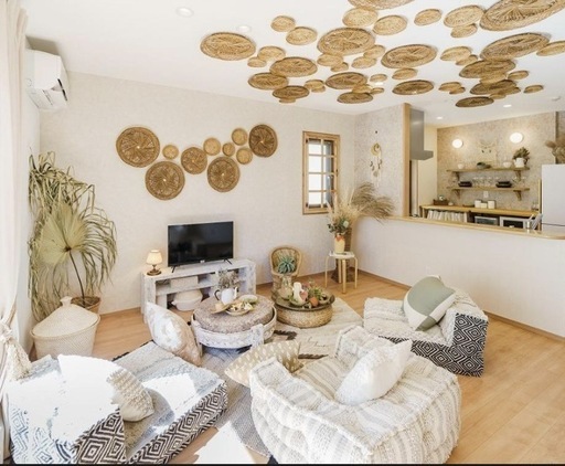 ローチェア2台　クッション