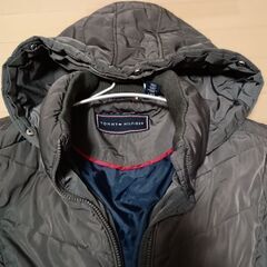 訳有トミーヒルフィガー Tommy Hilfiger Aラインコート L ダウンコート ダウンジャケット コートの画像