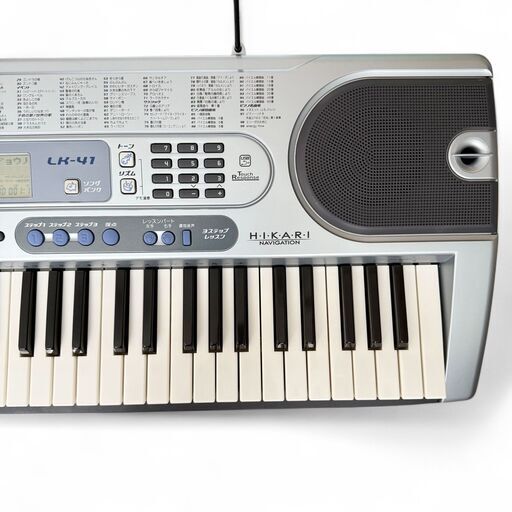 CASIO 電子 キーボード LK-41 61鍵 光ナビゲーション H・K・A・R