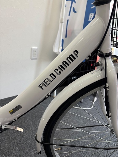 未使用 電動アシスト折り畳み自転車 26インチFIELD CHAMP