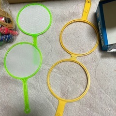 夏祭りセット　金魚すくい紙付きとヨーヨー風船の画像
